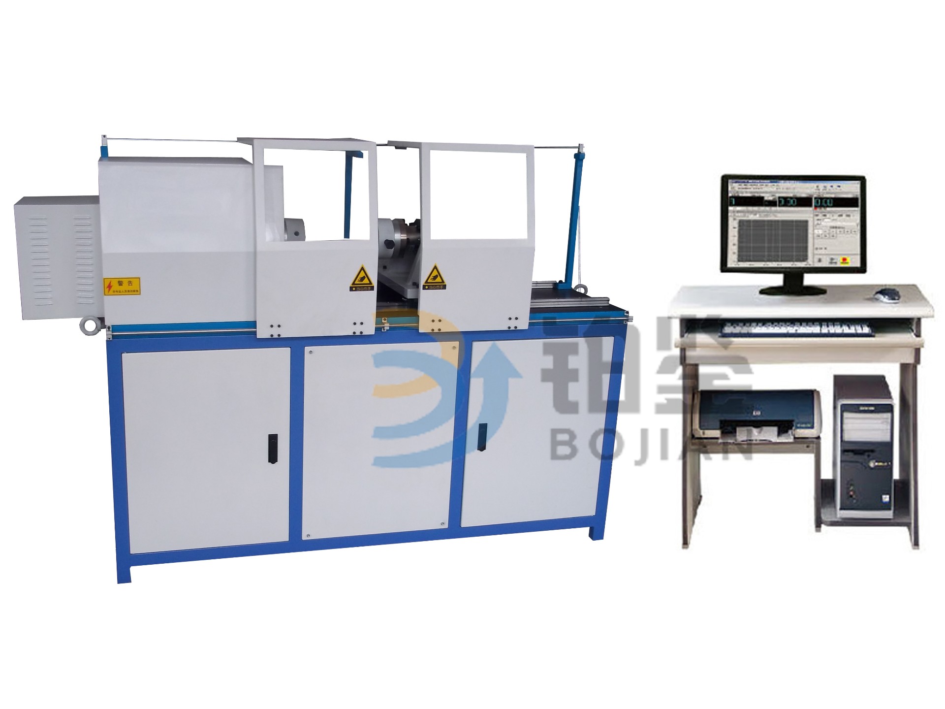 BJNZ-W500、1000、2000Nm Microcomputer controlled material torsion testing machine.
